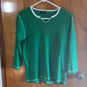 Womens Shamrock shirt. Marvel Fashions.